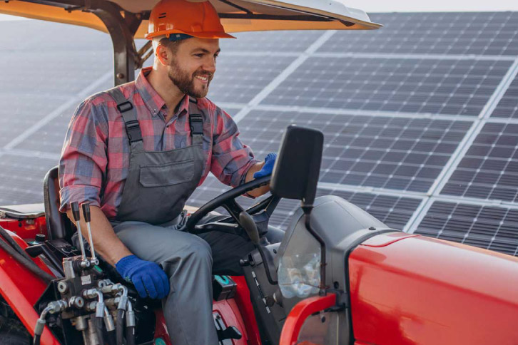 ¿Cómo se utiliza la energía solar en la agricultura?