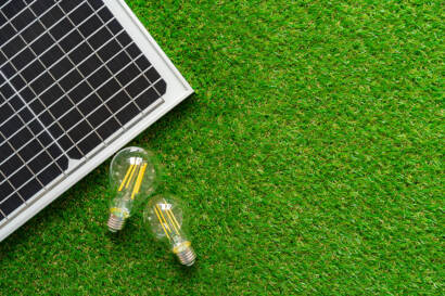 solar energy panel light bulb green energy 1