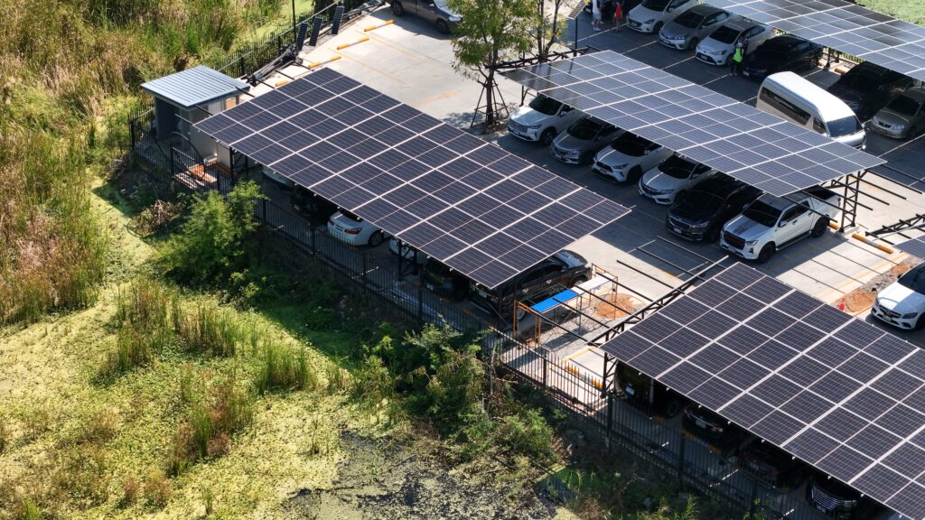 Estaciones de carga solar